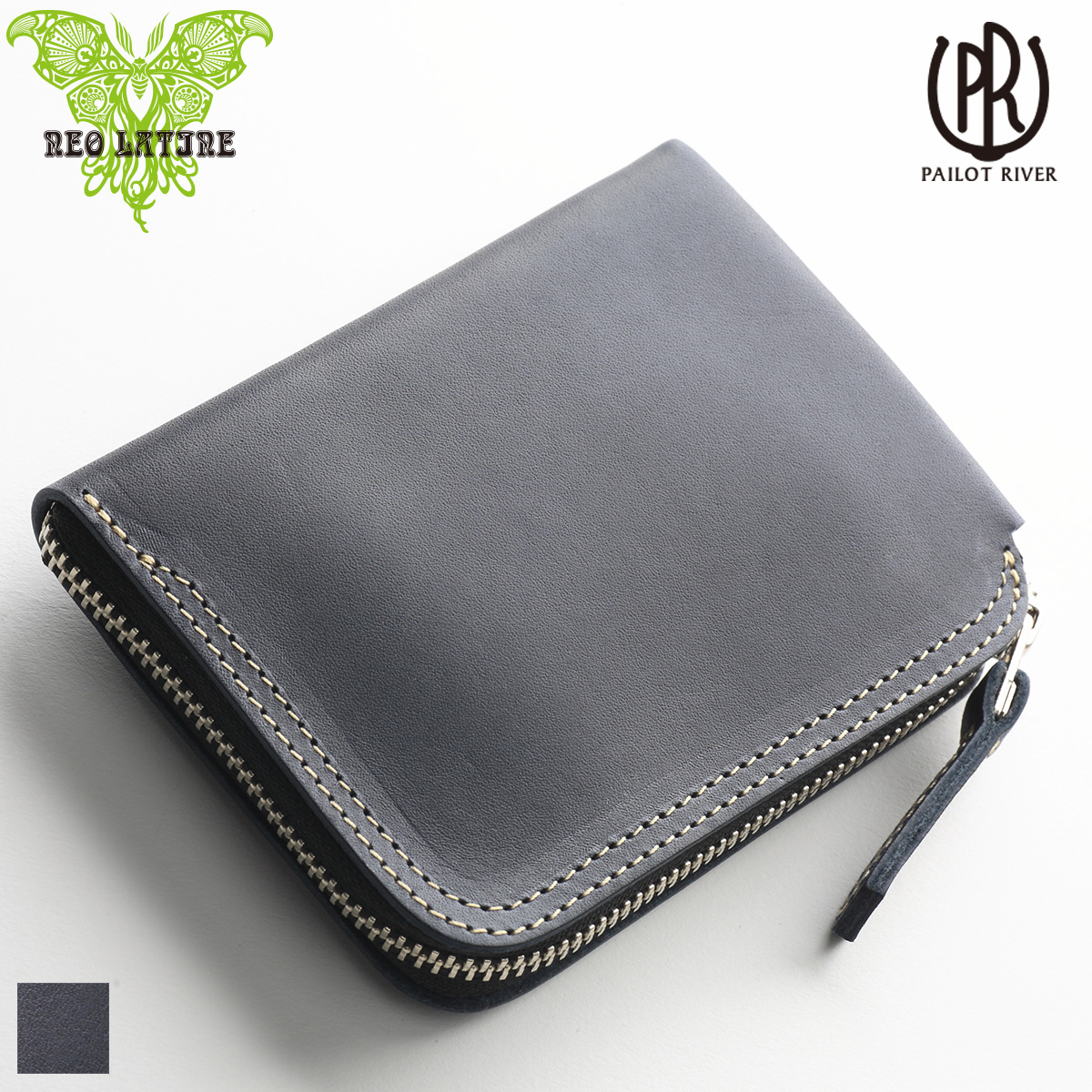 品牌BRANDS :: PAILOT RIVER :: 短款钱包:: Round zipper wallet :: PAILOT RIVER  (REDMOON) Short Wallet LP01L-PR-NCC